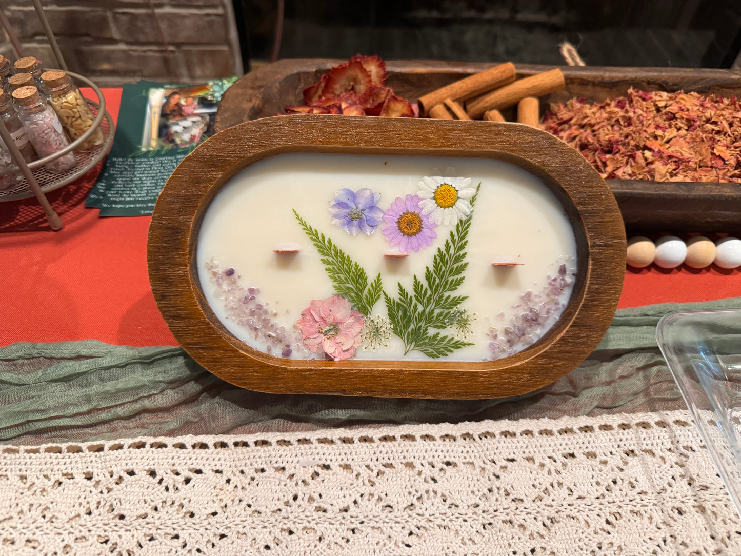 3 Cotton Wick Candle