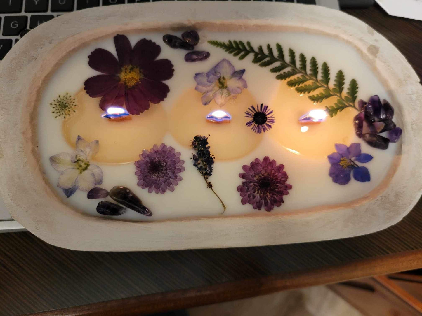 3 Cotton Wick Candle